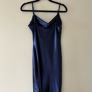 Xxxiticat Spaghetti Strap Satin Cocktail Dress - M